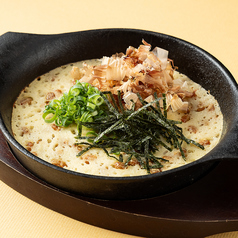 納豆山芋鉄板焼き