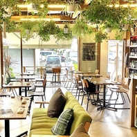 オシャレな店内