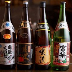 泡盛・日本酒にこだわりあり！！