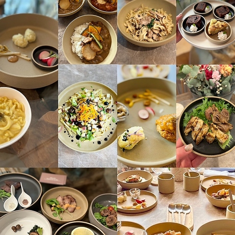 全ての食事がグルテンフリー！ヴィーガンメニューもご準備！テイクアウトも充実◎