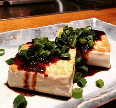 京豆腐のステーキ