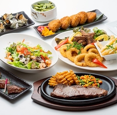 下関グランドホテル スカイビアガーデンのコース写真