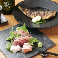 季節感じる海鮮料理も充実♪