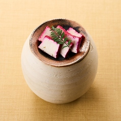 豆腐の梅酢漬け