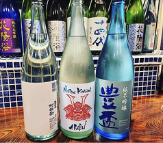 【季節限定の日本酒】　数種類ご準備しております！
