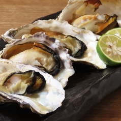 牡蠣の殻焼き