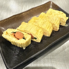 明太子と大葉の出汁巻き