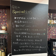 大好評の料理のリクエストサービス♪