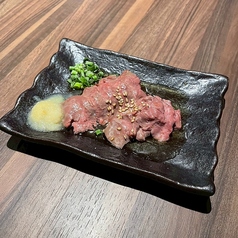 白レバー刺し