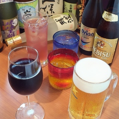 お好きなお料理とお楽しみいただける単品飲み放題有◎