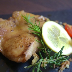 チキンソテー　炒め野菜と醤油の濃厚ソース