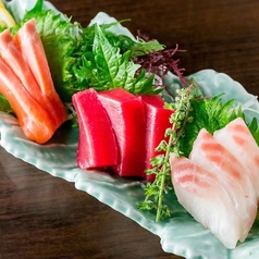 刺身3点盛り合わせ