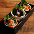 料理メニュー写真&nbsp;珍味3種盛り