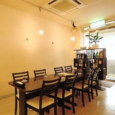 8名様用のお席も可能です!