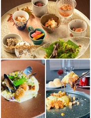 【Les Liensコースランチ おまかせフルコース】