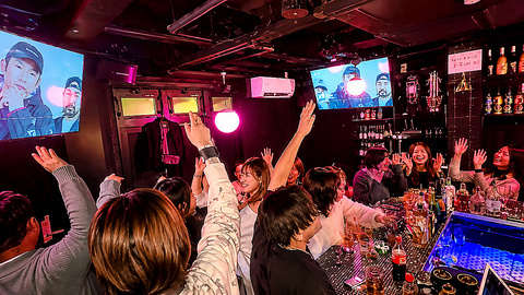 誕生日会や結婚式二次会などにも最適！みんなでワイワイ楽しめるナイトエンタメバー♪