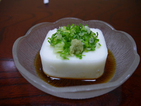 自家製　山芋豆腐