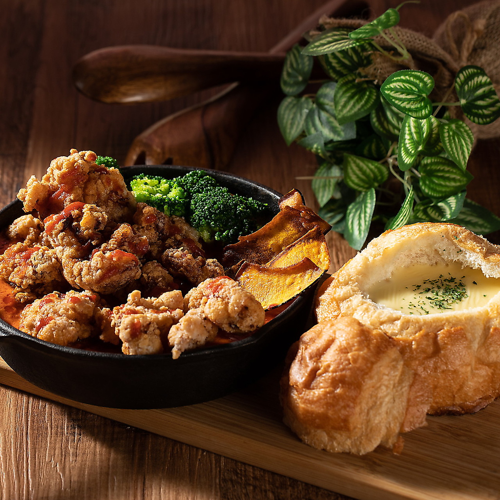 合コンやデートに◎チーズたっぷりの【パネチキン】