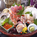 料理メニュー写真&nbsp;キラクニのお刺身盛り合わせ 五種盛