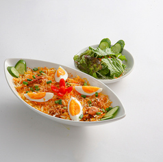 ビリヤニ(チキン・マトン・野菜・海老)