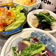 季節の食材にこだわる！美味しい手作りのおばんざい◎