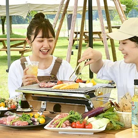 道の駅 国上 BBQ & デイキャンプ(吉田駅・西燕駅・燕駅周辺/焼肉 