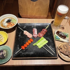 炭火焼き鳥天王のコース写真