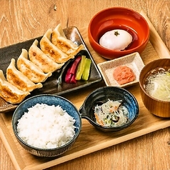 究極の餃子定食