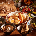 自家製出汁でじっくり煮込んだおでん。素材の旨味が染み込んだ優しい味わいをご堪能ください。