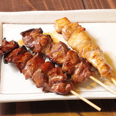 鶏串し3種盛り