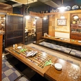 少人数のご飲食も大歓迎♪テーブル席は「おひとりさま～１０名様程度」まで幅広く対応可能となっております。