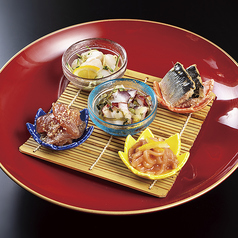 海鮮珍味五色盛合せ