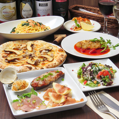 マリノステリア Pizza&Pasta MarinOsteria 稲毛のコース写真