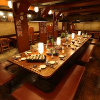【上野でのご宴会に】テーブル席90名様迄
