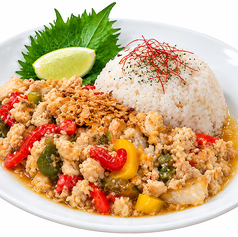 大葉のガパオライス(タイ)