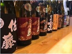 豊富な種類を取り揃えた焼酎