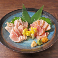赤鶏のたたき(もも・むね)
