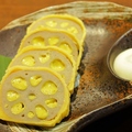 料理メニュー写真 辛子蓮根
