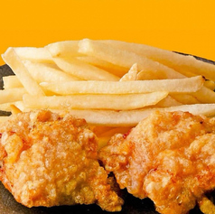 フライドポテト&唐揚げ/ハニーチリポテト