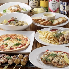 炭火バルのコース写真