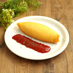 ケチャップソース オムライス