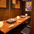 2Fの個室席は全22部屋ご用意しました☆