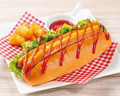 Wホットドッグ
