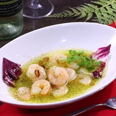 ガーリックシュリンプペペロンチーノ