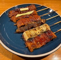 うなぎを串焼きで！