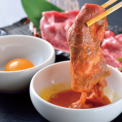 黒毛和牛すき焼き風炙りロース
