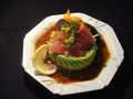 料理メニュー写真&nbsp;マグロとアボカドのユッケ