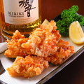 料理メニュー写真 地鶏の唐揚げ