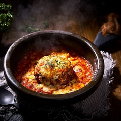 デミグラスハンバーグドリア