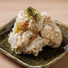 生レンコン入り青のりポテサラ